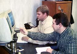 Dan Albertson and Mike Blessum
